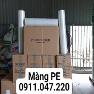 Màng PE Quấn Hàng, sản phẩm tốt, chất lượng, LH: 0911047220 21 Mang PE quấn hàng
