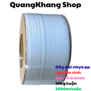DÂY ĐAI NHỰA PP ĐÓNG HÀNG, SẢN PHẨM CHẤT LƯỢNG, GIÁ RẺ NHẤT 3 dây đai nhựa pp đóng hàng
