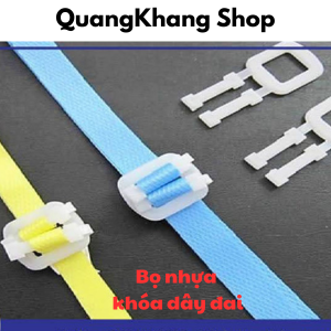BỌ NHỰA KHÓA DÂY ĐAI, ĐÓNG GÓI AN TOÀN, GIÁ RẺ NHẤT. 0911047220 2 Khóa đai nhựa