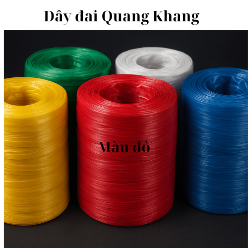 Dây Nilon buộc hàng – Giải Pháp Buộc Hàng Chắc Chắn, LH; 0911047220 5 Nilon Màu đỏ